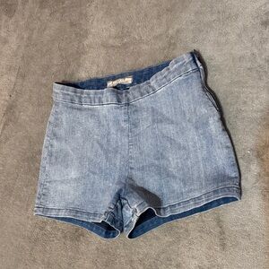 Free People Denim Blue Jean Shorts